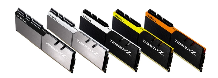 芝奇也要召唤神龙？五彩颜色的Trident Z DDR4内存来了